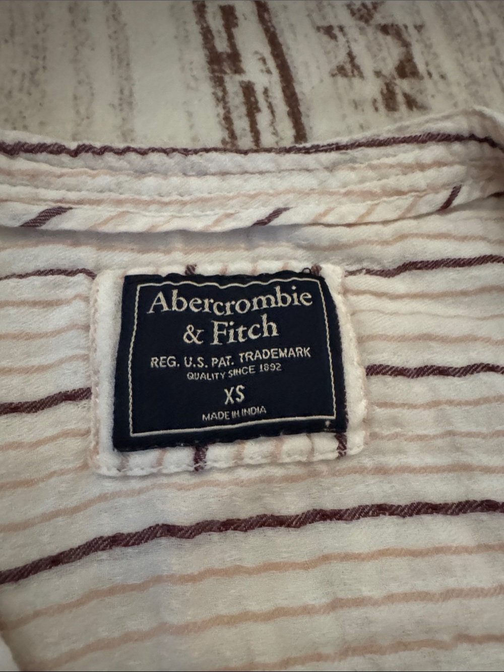 Abercrombie & Fitch - Women's Striped Button-Front Shirt - Picture 2 of 5